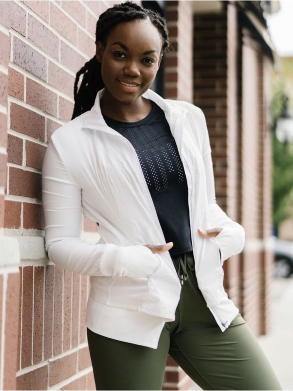 Zyia Active Mont Blanc Ivory Everywhere Jacket